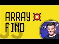 Array Find in JavaScript