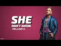 She Don't Know (Lyrics) - Millind Gaba | Romantic Song 2019