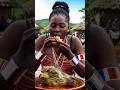 Download Lagu Eating with a Tribe in Africa 🌍 The Most AUTHENTIC Meal of My Life! #foodtour #travel #africa