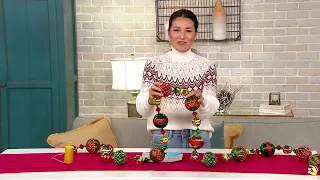 Kringle Express Shatterproof Ornament Light Strand or Wreath on QVC