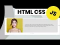 Carousel Testimonials Using Glider js - HTML and CSS Tricks with Javascript