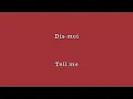 C'est chelou - Zaho / English and French lyrics