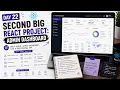 Day 22 Second Big React Project Admin Dashboard AI Teaches Me Full Stack