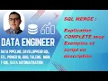 SQL MERGE dans SQL Server Explication COMPLETE avec Exemples et script offert en description