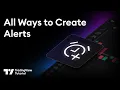 All The Ways to Create Alerts on TradingView Tutorial