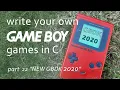 NEW GBDK 2020 - Part 22 GameBoy programming