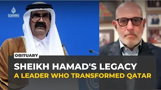 sheikh hamad built the qatar the world knows today says adam ereli