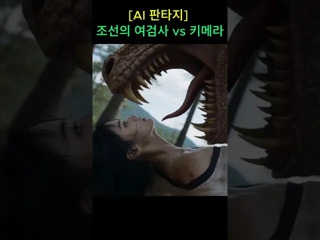 조선시대 여검사와 판타지 몬스터 키메라의 화려한 액션!!