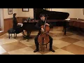 Brahms Cello Sonata No.1 in E minor op.38/ Yuya Mizuno and Kaoruko Igarashi
