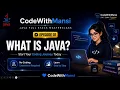 Learn Java Full Stack from Scratch Episode 1 CodeWithMansi