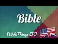 Bible WikiThings EN