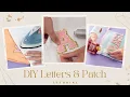 DIY Letters Patch