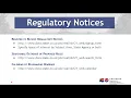 Webinar DORA Regulatory Notice Cost Benefit Analysis Program