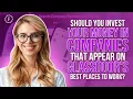 Should You Invest Your Money In Companies that appear on Glassdoor s Best Places to Work