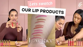 Loveface Lip Products: Formulas, Swatches, Prices and more | LOVEFACE BEAUTY |