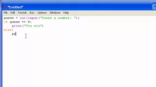 Python 3 Tutorial 10 - If statement