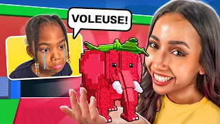 Je VOLE les BRAINROTS d'une ENFANT de 6 ANS ! (elle pleure)