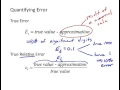 NM2 1 Quantifying Numerical Error