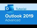 Outlook 2019 Advanced Tutorial