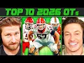 2026 NFL Draft Offensive Tackle Rankings