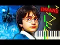 HARRY POTTER THEME Hedwig s Theme - Very Hard Piano Tutorial