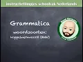 Download Lagu Grammatica woordsoorten - koppelwerkwoord (KWW)