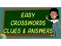 Easy Crossword Clues