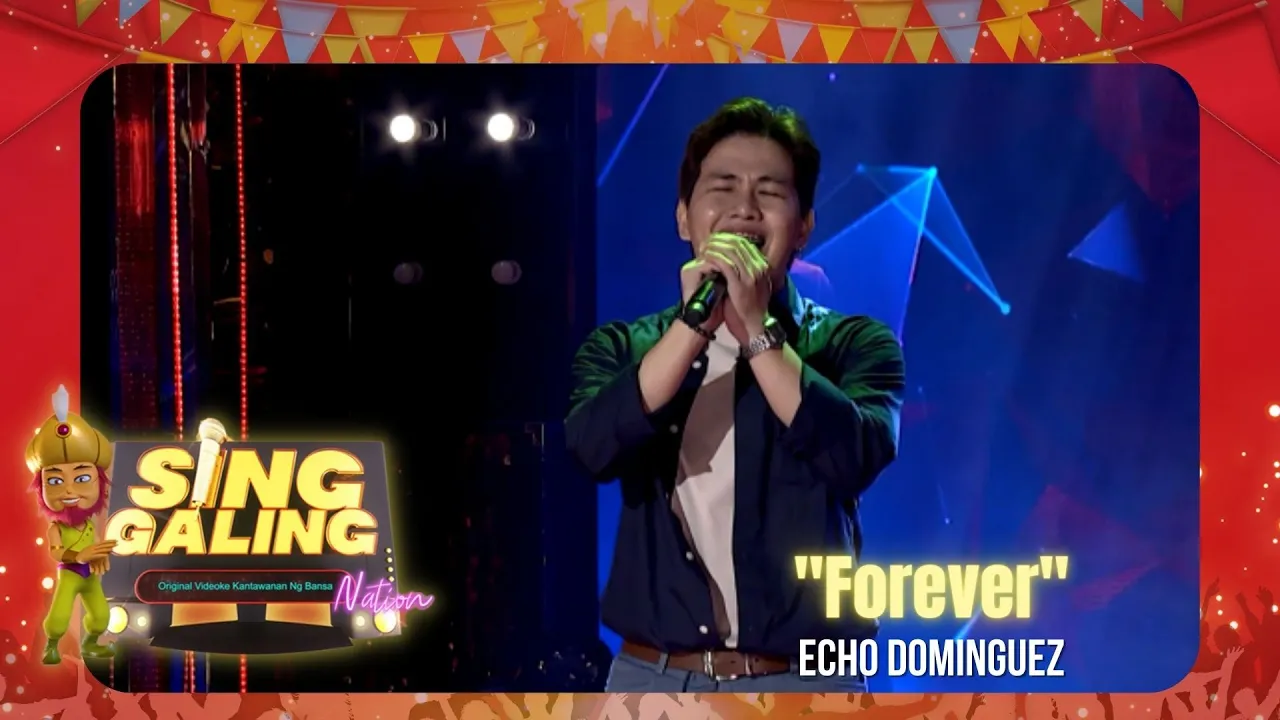 June 14, 2022 | Sing Galing | Hula-Oke: Singtestant Echo Dominguez performs "Forever"