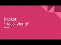 Racket - A programming language for programming programming languages