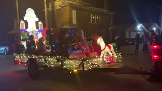 Candy Land Float Christmas parade 2019