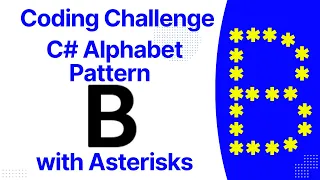 C star pattern Asterisks pattern Alphabet Pattern Print B