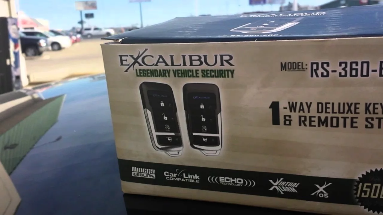 Excalibur 360+ remote start/keyless entry