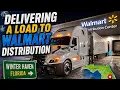 Delivering A Load To Walmart Distribution Winter Haven Florida