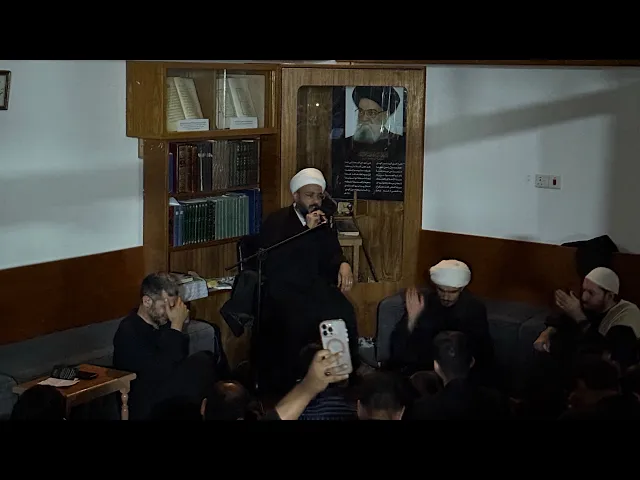 ⁣نعي مؤثر | الشيخ باقر الجدي | الأربعين ١٤٤٧هـ | النجف - حسينية علي والحسين عليهما السلام