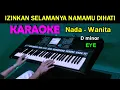 Download Lagu Izinkan Selamanya Namamu Dihati - Eye | KARAOKE Nada Wanita