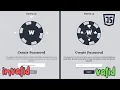 Real-Time Password Validation with JavaScript Animated Interactive
