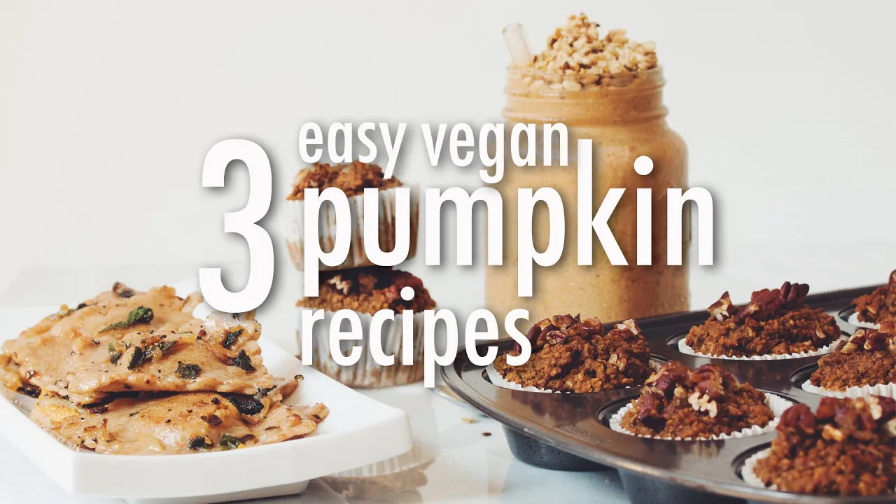 3 easy vegan pumpkin recipes   hot for food