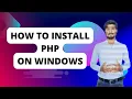 How to Install PHP in Bangla on Windows Step-by-Step Tutorial