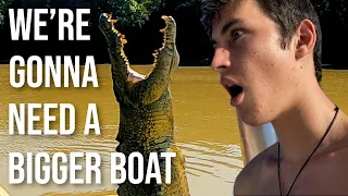 Scary MASSIVE Crocodile up close – Ep 168