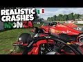 Download Lagu F1 REALISTIC CRASHES ITALIAN GP!