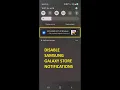 Disable Samsung Galaxy Store Notifications - Quick and Easy