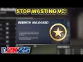 Rebirth Explained - Save Big on VC PGA Tour 2K25 Guide Ep 9