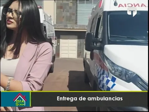 Entregas de ambulancias para la zona 6