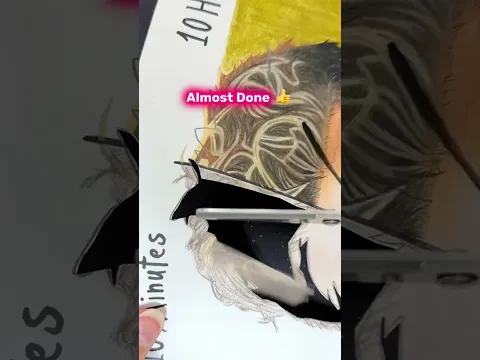 Drawing cristiano ronaldo But using scissors ✂️😳