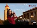 first week of winter quarter at stanford week in my life