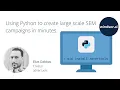 Webinar Using Python to create large scale SEM campaigns in minutes