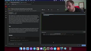 Code Wars Delete occurrences of an element if it occurs more than n times Solution