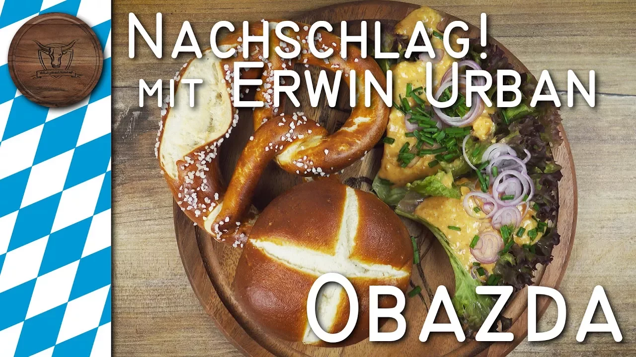 #145: Obatzda - bayerische Käsecreme - Biergarten Brotzeit  - Oktoberfest - Wiesn. 