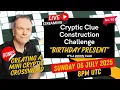 Cryptic Clue Challenge Live - No 52