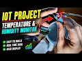 Arduino Temperature Humidity Monitor Project OLED Display DHT11 Sensor Full Tutorial